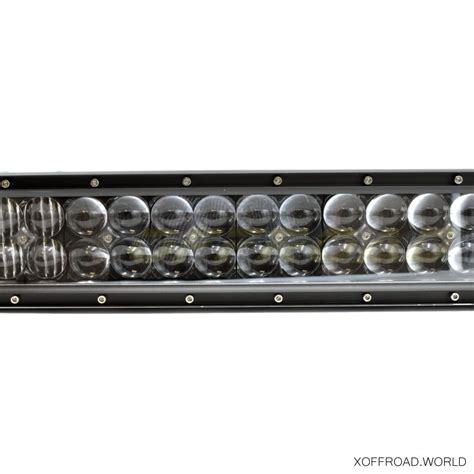 LED Light Bar, Double Line, 32", 5D, Black Pearl XOAL093 - X-Offroad