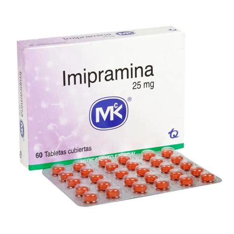 IMIPRAMINA 25 MG 60 TABLETAS MK