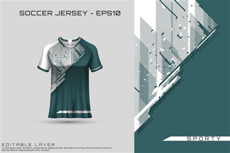 Sports jersey and t-shirt template sports jersey design vector mockup ...