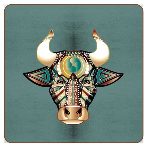 Taurus the Bull | Geometric animals, Typography art, Dkng studios