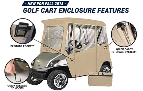 Yamaha Drive Golf Cart Enclosures | National Golf Cart Covers