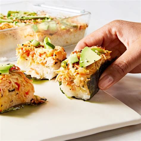 Best Sushi Bake Recipe - How To Make Sushi Bake