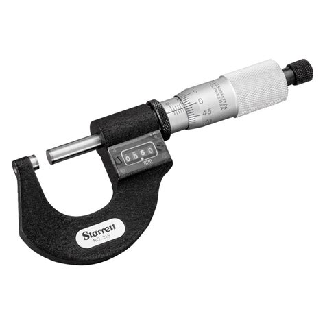 Starrett® V216MXRL-25 - Micrometer Digital