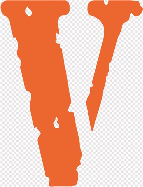 Orange letter V, T-shirt VLONE Logo Supreme Design, T-shirt, tshirt, angle, hand png | PNGWing