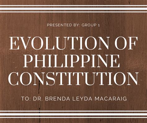 Evolution of Philippine Constitution - EVOLUTION OF PHILIPPINE ...