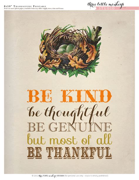 Printable Quotes Thanksgiving. QuotesGram