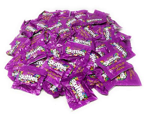 Buy Skittles Wild Berry Flavor Candy Coated Fruit Chew Fun Size 5 Lbs Individually Wrapped Bulk ...