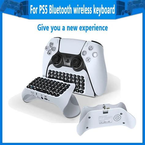 For PS5 handle Bluetooth wireless keyboard for PS5 Bluetooth external keyboard for PS5 handle ...