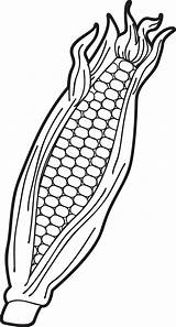 FREE Printable Ear Of Corn Coloring Page For Kids Shape Pages  sketch template