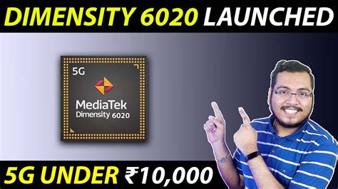 🔥 Mediatek Dimensity 6020 LAUNCHED!!!! | Most-POWERFUL BUDGET 5G CPU ...