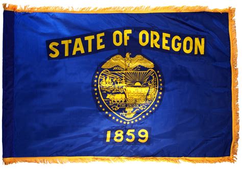 Oregon State Flag Indoor 5' x 8'| Oregon Flag | State of Oregon Flag