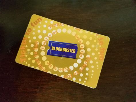 A blockbuster card : r/nostalgia