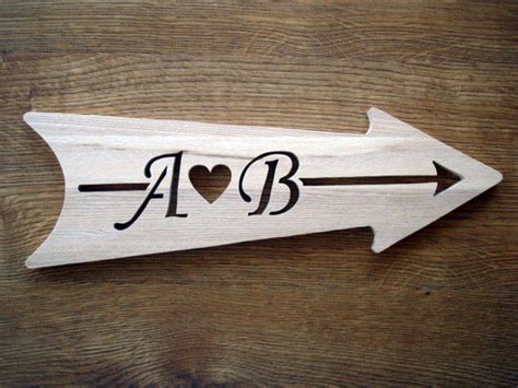 Personalized Wood Arrow Sign Wooden Sign House Sign Home | Etsy