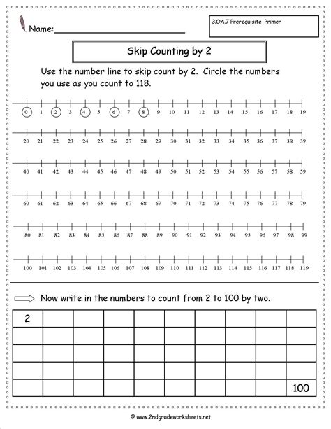 Free Skip Counting Worksheets | Skip counting, Counting worksheets ...