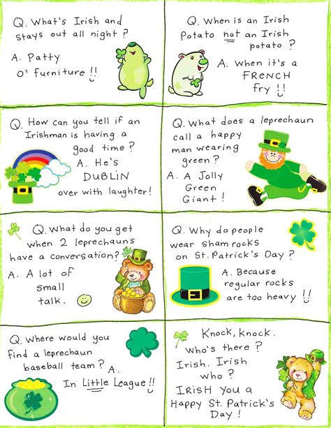 Irish Limericks For St Patrick's Day