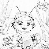 Beat Bugs Coloring Pages sketch template