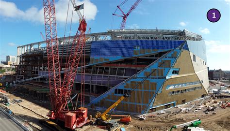 11 Vantage Point Pictures of the New Minnesota Vikings Stadium ...