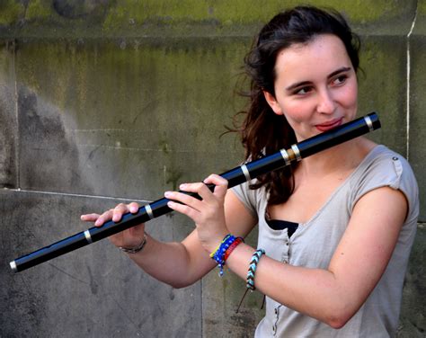 Tour Scotland photograph of a Flute Player on visit to the Festival ...