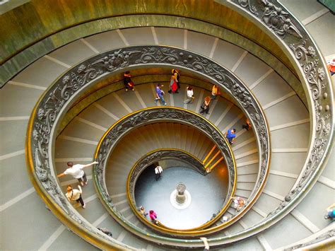 Vatican Museum Spiral Stairs Photograph by David Messinger - Fine Art ...