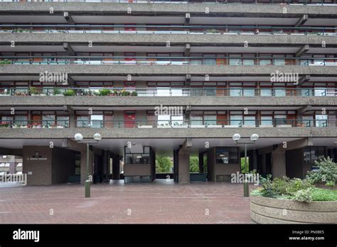 The Barbican residential estate, London, England, UK Stock Photo - Alamy