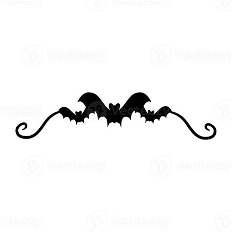 Halloween Bat Border 14967845 PNG