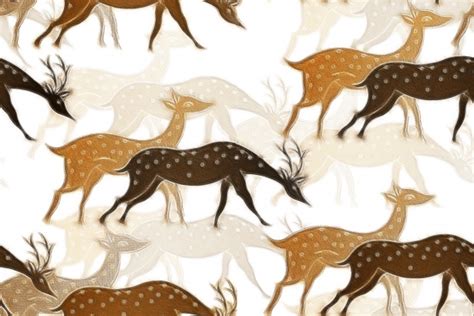 Antlers Animal Pattern 1 Free Stock Photo - Public Domain Pictures