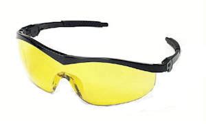 Crews Safety Glasses, Triwear - A contoured frame and sleek design combine to offer an eye ...