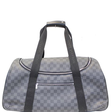 Matte Black Louis Vuitton Duffle Bag | semashow.com