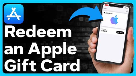 How To Redeem An Apple Gift Card - YouTube