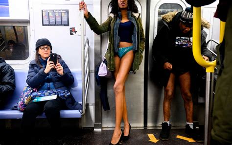 Pantless Subway Ride