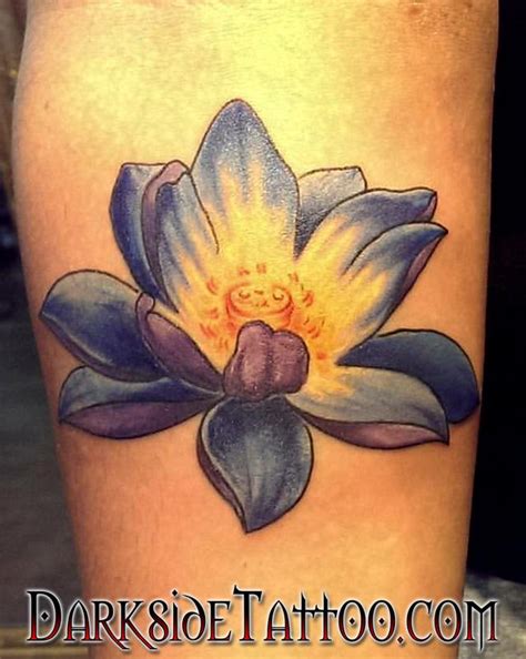 Color Lotus Tattoo by Matthew Kiley: TattooNOW