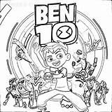 Ben 10 Coloring Pages Free Printable sketch template