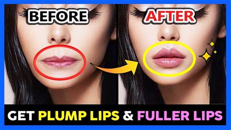 BEST PLUMP LIPS EXERCISE & FULLER LIPS MASSAGE | GET BIGGER LIPS ...