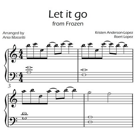 Listen to music albums featuring Let it go from Frozen - easy piano arrangement by piano teacher ...