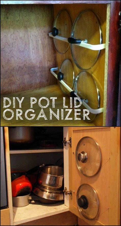 Creative DIY Pot Lid Organizer - Your Projects@OBN | Pot lid ...