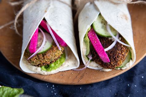 Vegan Falafel Wrap Recipe | Heartful Table