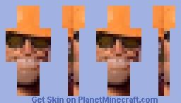 TF2 Engineer - Face Body Minecraft Skin