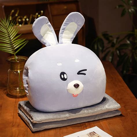 Bunny Pillow 3 in1 Cushion Pillow Air Conditon Blanket - High Quality ...