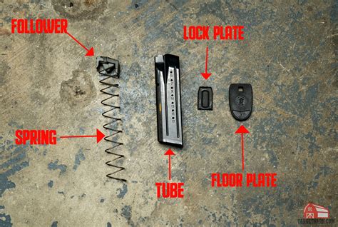 Parts Of A Pistol Magazine