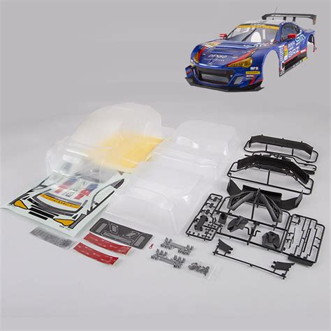 Killerbody 1/10 Subaru BRZ R&D SPORT 195mm RC Drift Car Transparent ...