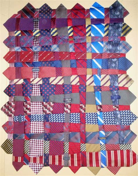 Deb Rowden's Thrift Shop Quilts: A Memory Tie Quilt by Renay