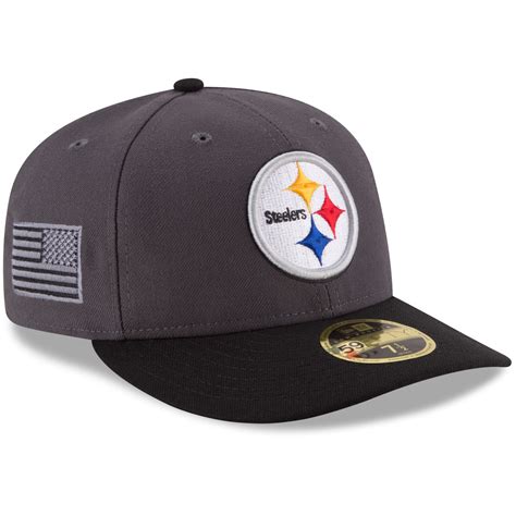 New Era Pittsburgh Steelers Graphite Made In America Low Profile ...