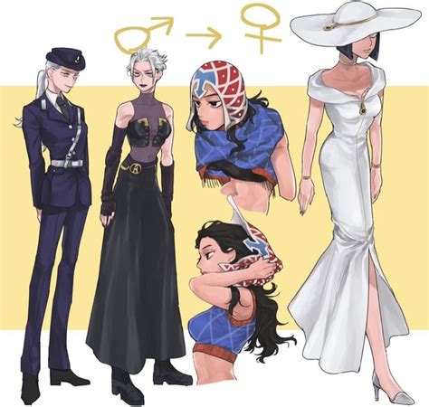 Gender bend Passione | Jojo bizzare adventure, Jojo bizarre, Jojo's bizarre adventure