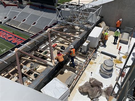 Arizona Stadium Reroof - Classic Roofing - Commercial Roofing