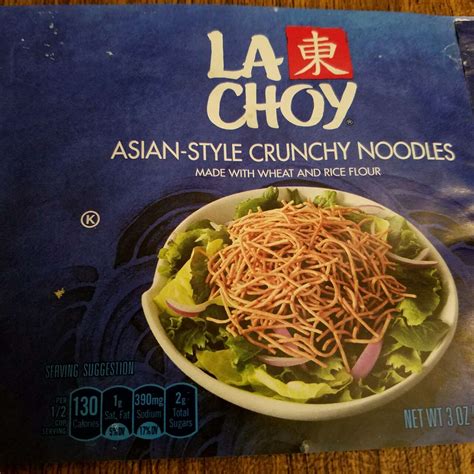 La Choy Rice Noodles: Calories, Nutrition Analysis & More | Fooducate