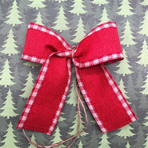 Red Christmas Bows / Set 12 Bows / Christmas Tree Bows / - Etsy