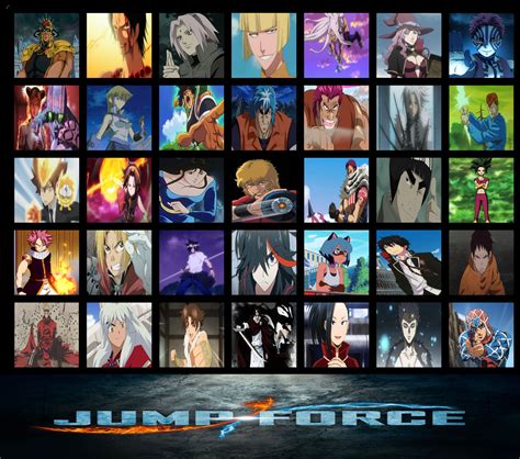 JUMP FORCE II-Character Roster 3 (DLC). by Iamkingdomhearts1000 on DeviantArt