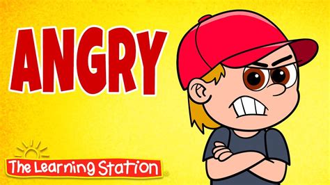 Angry Song 😬 Emotions Song and Feelings Song for Children 😬 Kids Songs ...