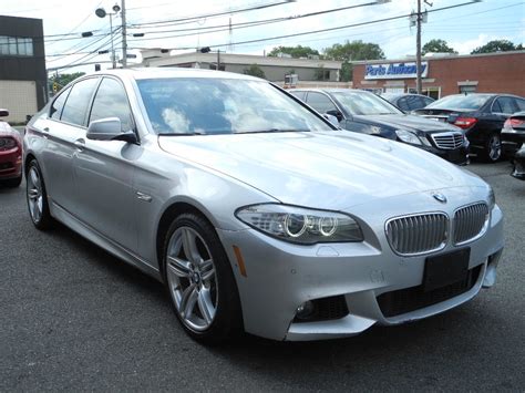 2013 BMW 5-SERIES 550I XDRIVE M-SPORT PKG 59775 Miles SILVER SEDAN 8 ...