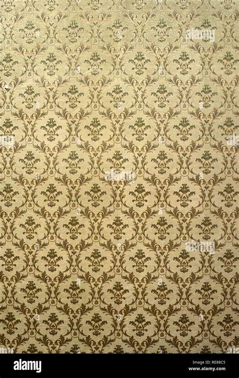 Victorian style vintage pattern on wall. Ornamental background ...